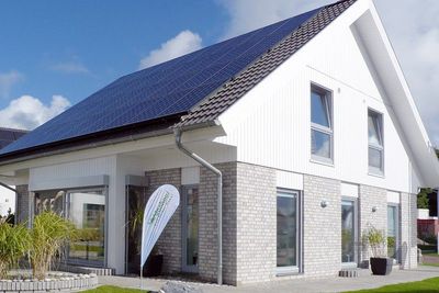 PV-Komplettanlage Fertigteilhäuser GermanPV